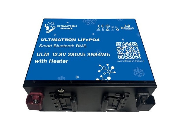 ULTIMATRON ULM-12-280H 12,8V 280Ah s vyhříváním SMART BMS č.4