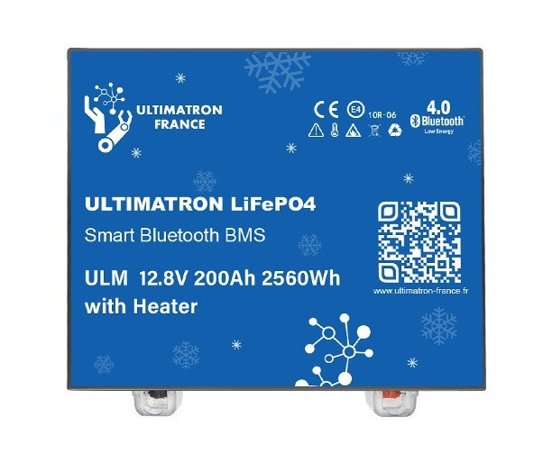 ULTIMATRON ULM-12-200H 12,8V 200Ah s vyhříváním SMART BMS č.4