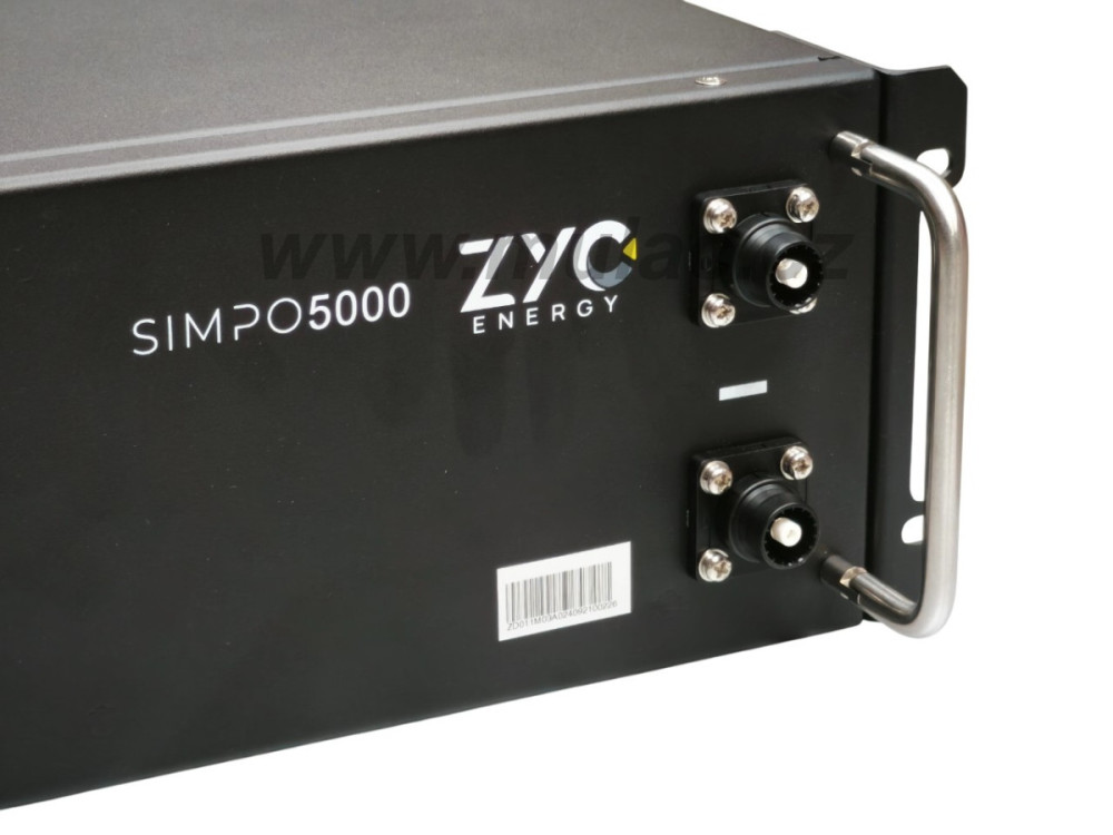 ZYC SIMPO 5000 LiFePO4 51,2V 100Ah 5,12kWh č.6