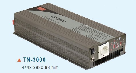 TN-3000-248B Měnič napětí DC/AC 48V na 230V 3000W sínus pro solární apliakace  s funkcí UPS č. 1