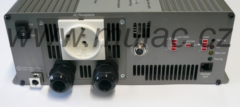 TS-3000-224B Měnič napětí sínusový 24V na 230V 3000W, DC/AC měnič napětí TS-3000-224B č. 2