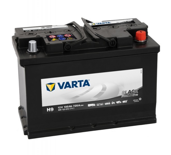 Autobaterie Varta ProMotive BLACK 600123, 12V / 100Ah / 720A č. 1