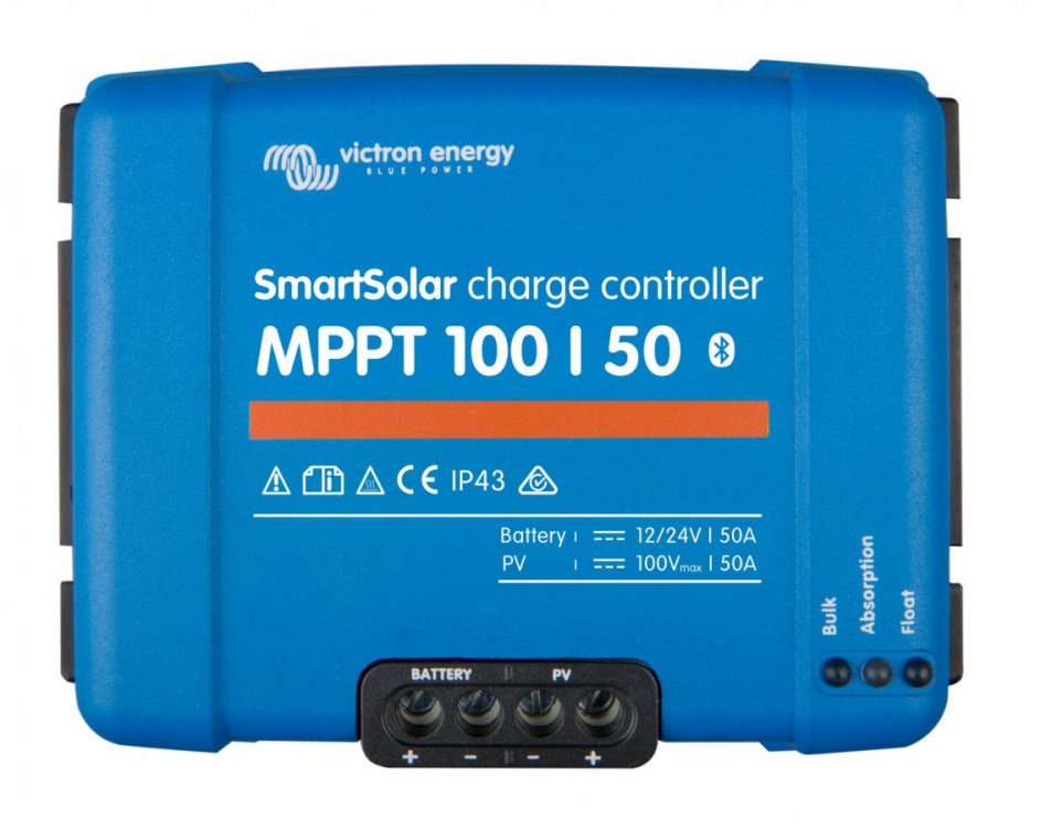 SMART Solar MPPT 100/50, solární regulátor 12/24V 50A 100V s Bluetooth