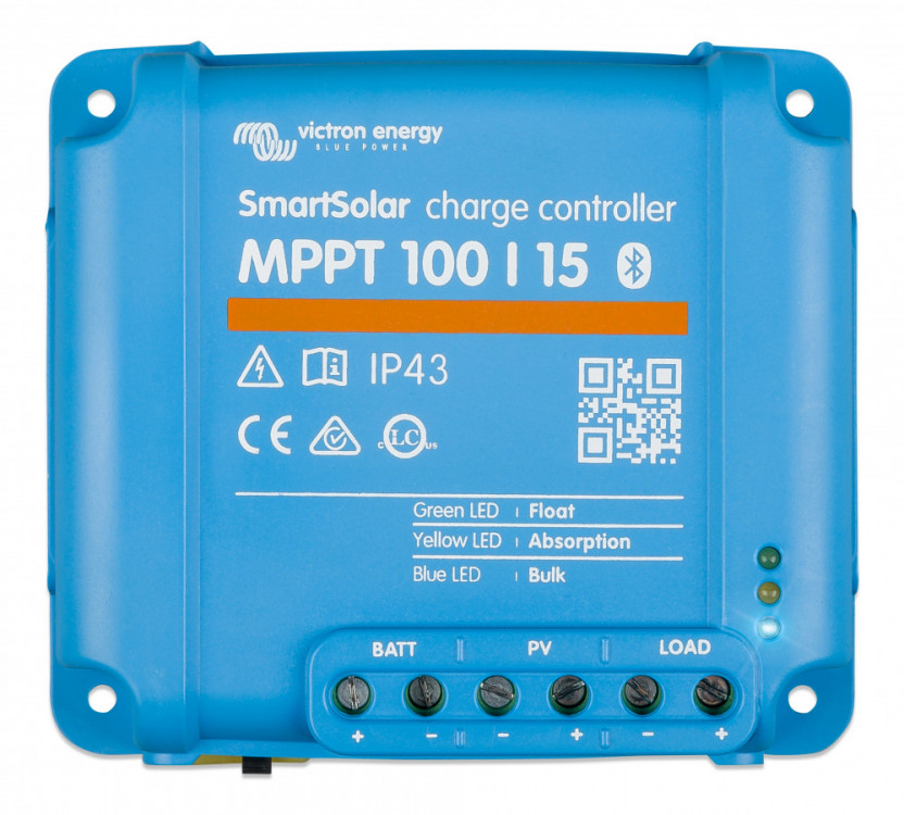 Victron Energy SmartSolar MPPT 100/15, solární regulátor č.1