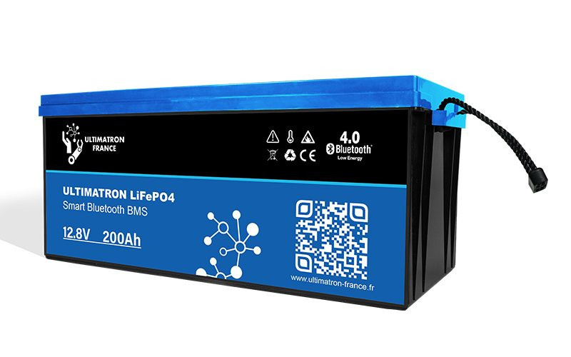 ULTIMATRON LiFePO4 Smart BMS 12,8V/200Ah 2560Wh UBL-12-200 obr2