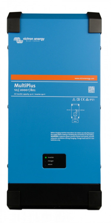 MultiPlus 24/2000/50-32, měnič napětí / nabíječ / UPS, 24V 2000VA 50A č.4