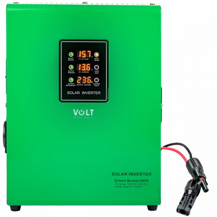 Solární regulátor MPPT VOLT 3000 GREEN BOOST 3kW (pro fotovoltaický ohřev vody) č.2